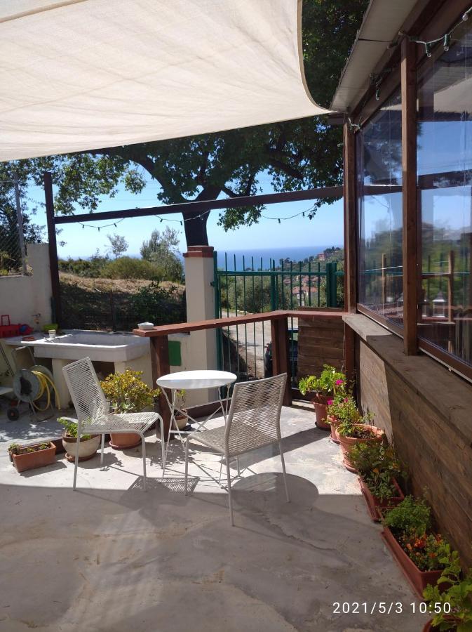 La Quercia Agriturismo Imperia Bagian luar foto